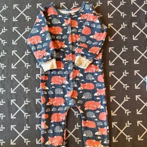 Winter Water Factory 12mo organic cotton French terry jumpsuit